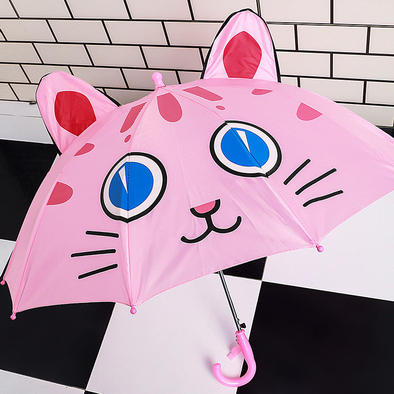 キッズアニマル傘 – Kids Animal Umbrella | Cute 3D Ears & Colorful Designs