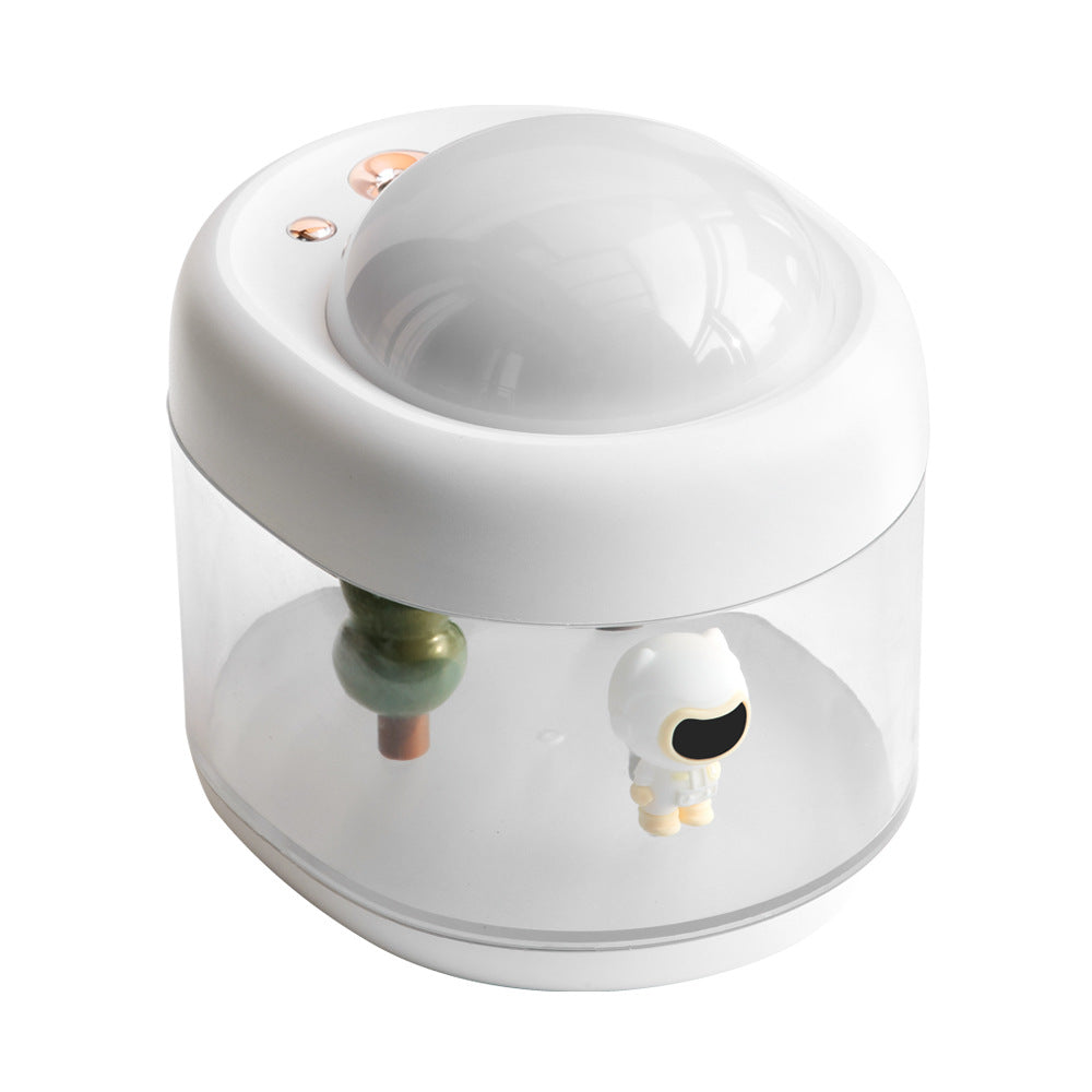 加湿器と3Dキャラクターを備えたスタープロジェクターランプ cute pet
