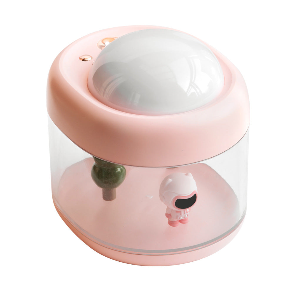 加湿器と3Dキャラクターを備えたスタープロジェクターランプ cute pet