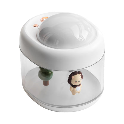 加湿器と3Dキャラクターを備えたスタープロジェクターランプ cute pet